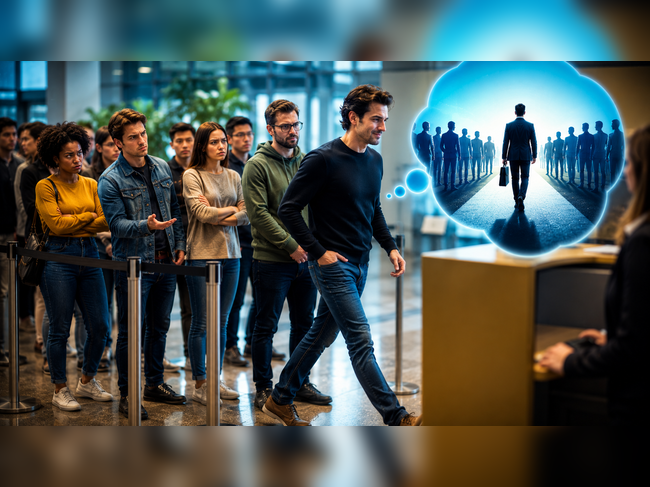 Psychology says people who cut the queue aren't always trying to be rude, but the behavior often reflects how they view rules and other people