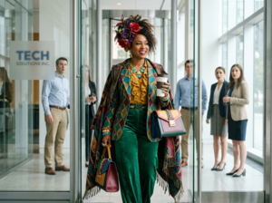 Psychology says people who dress up extravagantly for office aren't always seeking attention. Their clothing choices may reflect personality, confidence, identity, workplace culture, or professional goals.