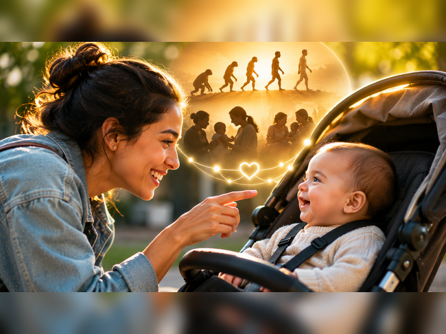 Psychology says people who smile at strangers' babies aren't random, they may be following an ancient human instinct