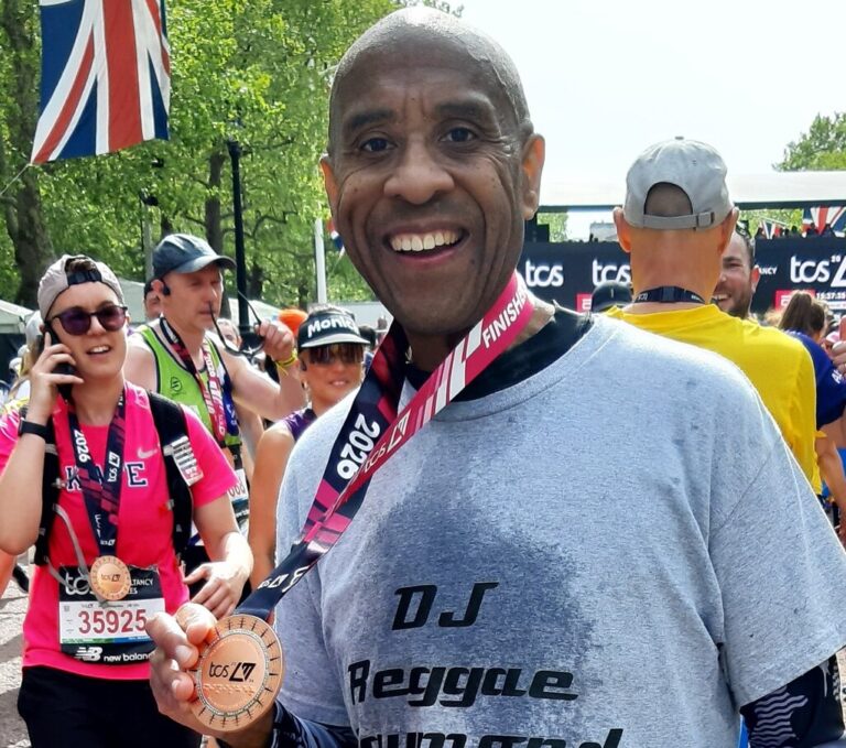 'I went from not being able to run for a bus to running 26 miles'