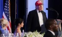 Trump Mixes Jokes With Barbs At Press Freedom Dinner