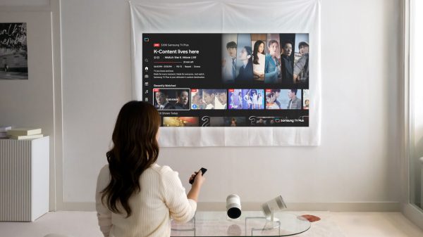 Samsung Freestyle+ Portable Projector Lifestyle