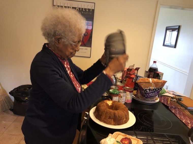 Browne doesn't indulge in sugar often, but her 7UP cake is worth it, she says.