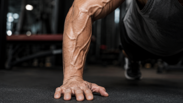 Why your veins look more visible after push