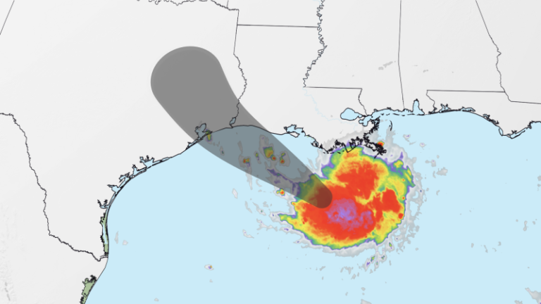 Tropical depression forms in the Gulf, heads for Texas and Louisiana coasts