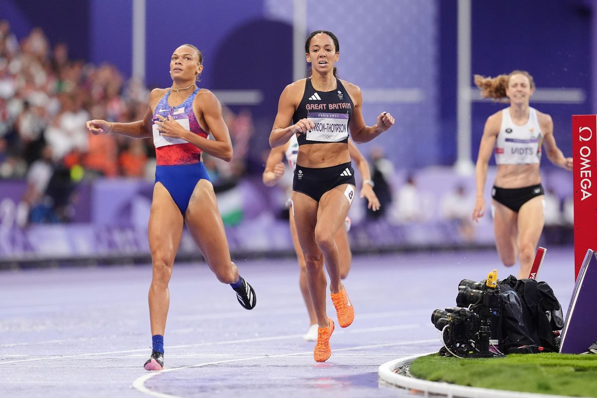 Katarina Johnson-Thompson at the 2024 Olympics in Paris