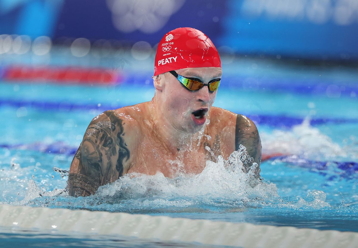 Adam Ramsay-Peaty competes at the 2024 Olympics
