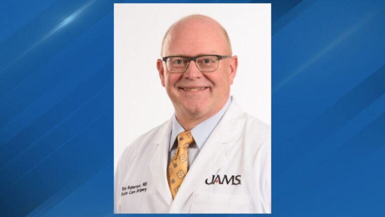 UAMS College of Medicine trains Arkansas’ next generation of doctors, led by Dr. Robertson