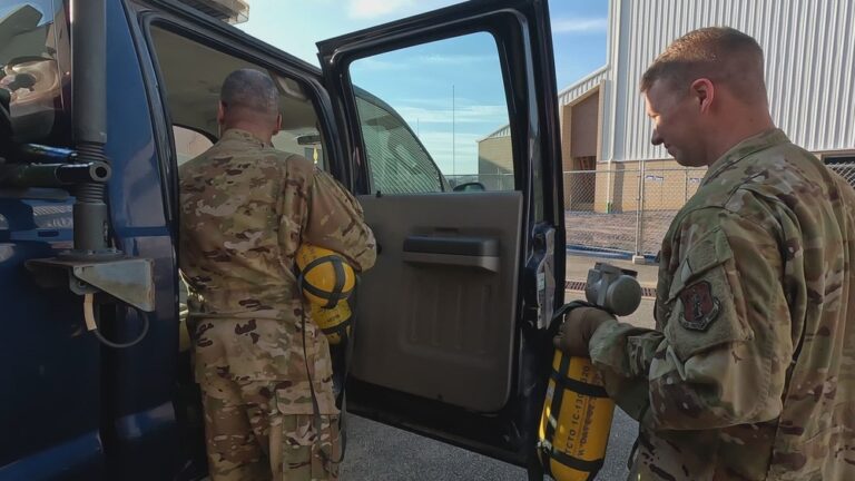 142d Aeromedical Evacuation Squadron prepares medical equipment for Exercise Castaway 26-6
