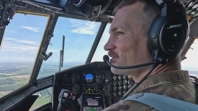 142d Airlift Squadron aircrew conducts cockpit operations during Exercise Castaway 26-6