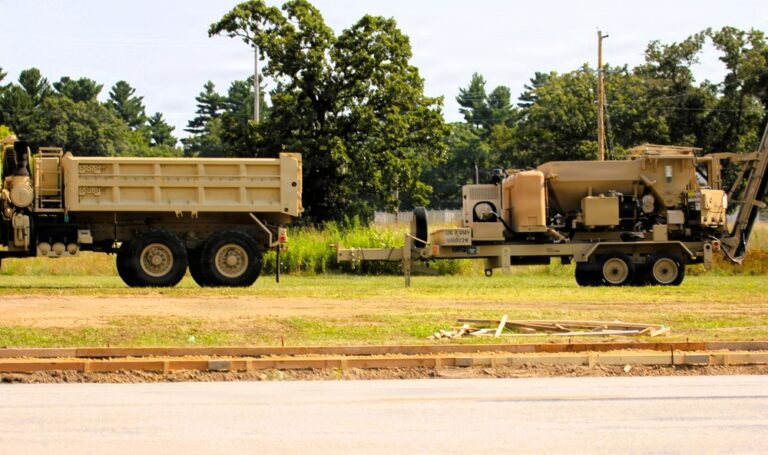 609th Engineer Detachment supports Fort McCoy sidewalk troop project during Warrior Exercise ’26 609th Engineer Detachment supports Fort McCoy sidewalk troop project during Warrior Exercise '26