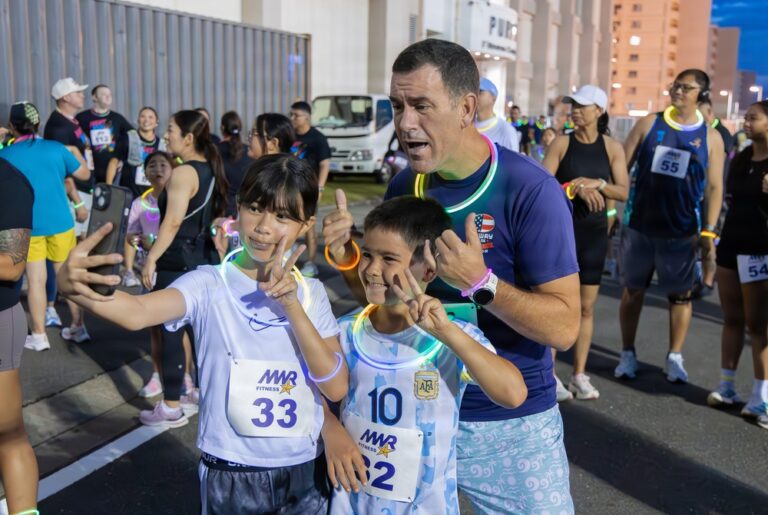 CFAY MWR Hosts Night Run