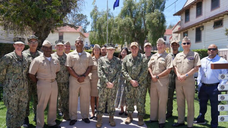 Rear Adm. Case Visits Naval Health Research Center, Underscores Importance of Warfighter Readiness