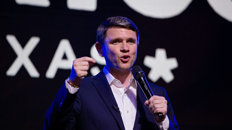 Texas Senate hopeful James Talarico teams with Mark Cuban on plan to break up healthcare 'monopolies'