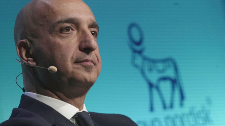 Novo Nordisk CEO defends economics of Wegovy pill as lower prices weigh on sales; shares fall
