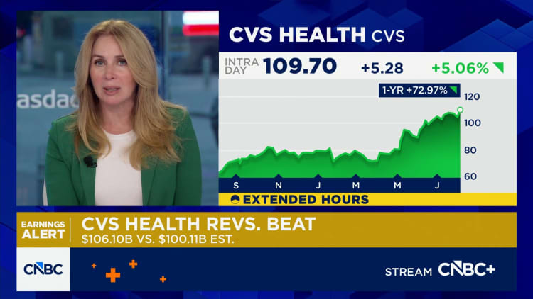 CVS blows past estimates, hikes guidance as insurance unit continues to improve