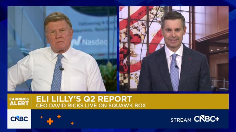 Eli Lilly CEO David Ricks on Q2 results: We're pleased but not satisfied