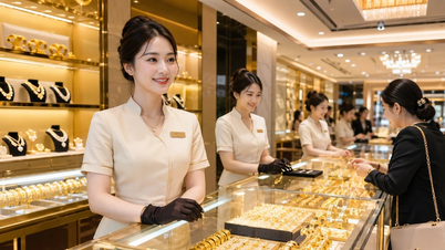 Gold prices today, August 31st: SJC gold remains unchanged, global gold prices under pressure from US interest rates.