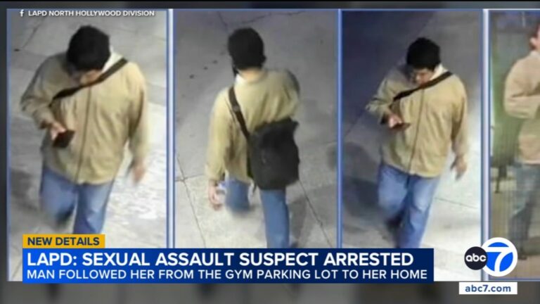 Police arrest man accused of sexually assaulting woman after leaving North Hollywood gym