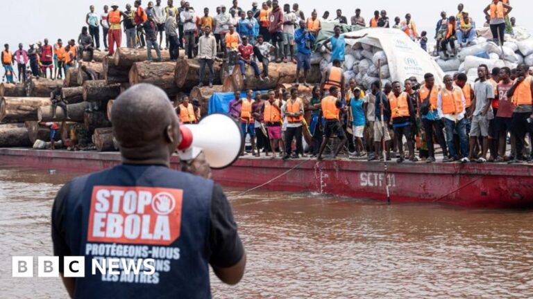 Ebola in DR Congo: River boat under quarantine after five deaths Ebola in DR Congo: River boat under quarantine after five deaths