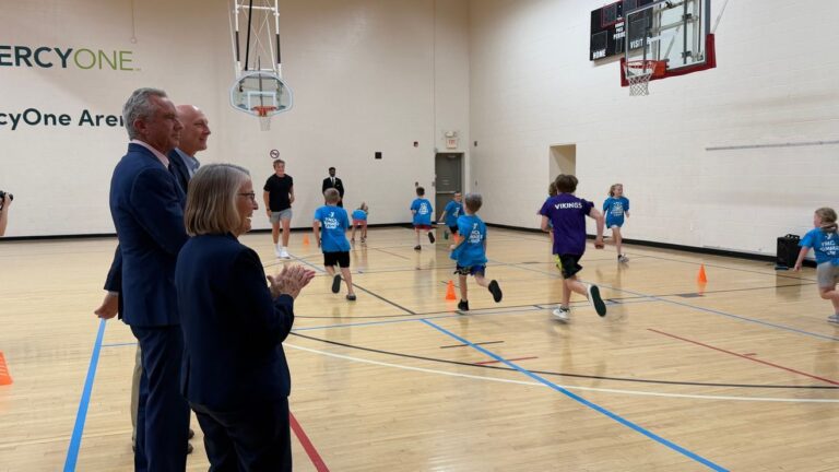 RFK Jr. touts presidential fitness test during stop in Iowa