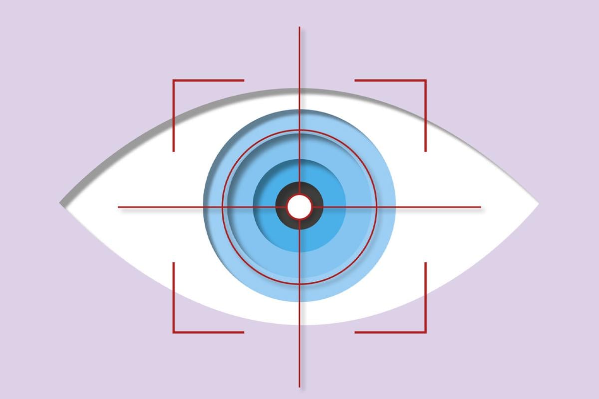 Eyeball with target
