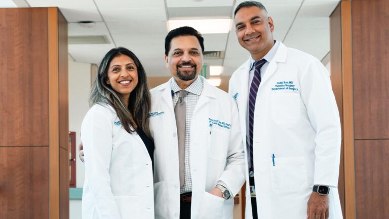 Family ties bring 2 generations of physicians together