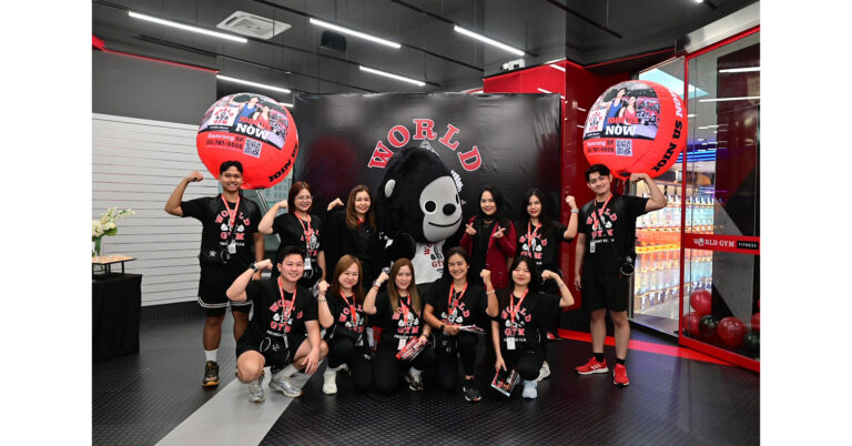 World Gym Launches Presales for Its First Thailand Club