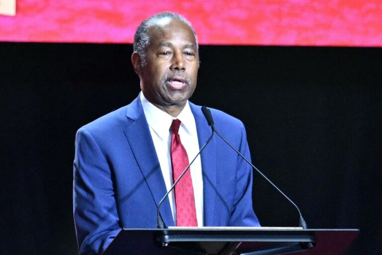 Make America Healthy Again? Ben Carson touts hot dogs at school nutrition event