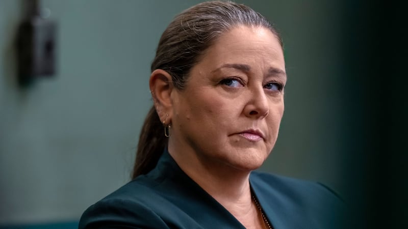 Camryn Manheim in the "Almost Famous" episode of "Law & Order," in which she portrays Lt. Kate Dixon.