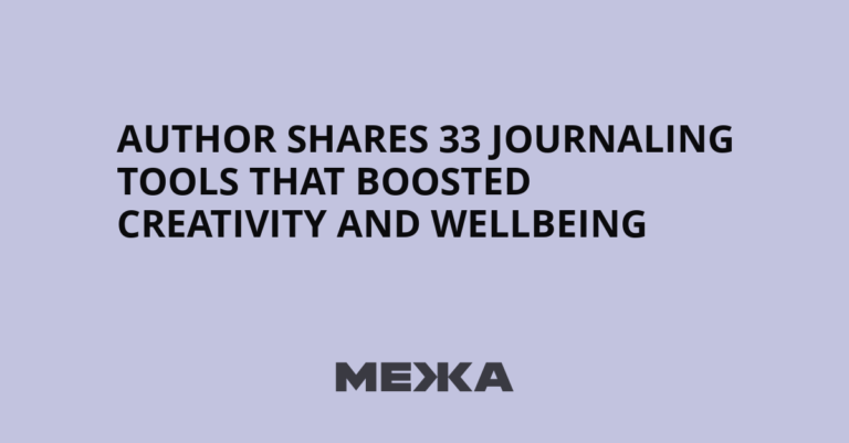 Author shares 33 journaling tools that boosted creativity and wellbeing | Ukraine news Author shares 33 journaling tools that boosted creativity and wellbeing | Ukraine news