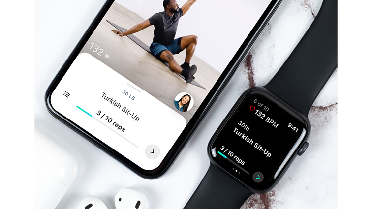 Future app shown on a phone and smart watch on white background.