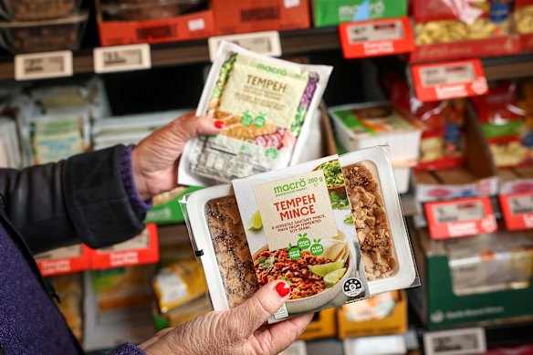 Not many people realise tempeh is a fermented food and the professor eats it regularly.