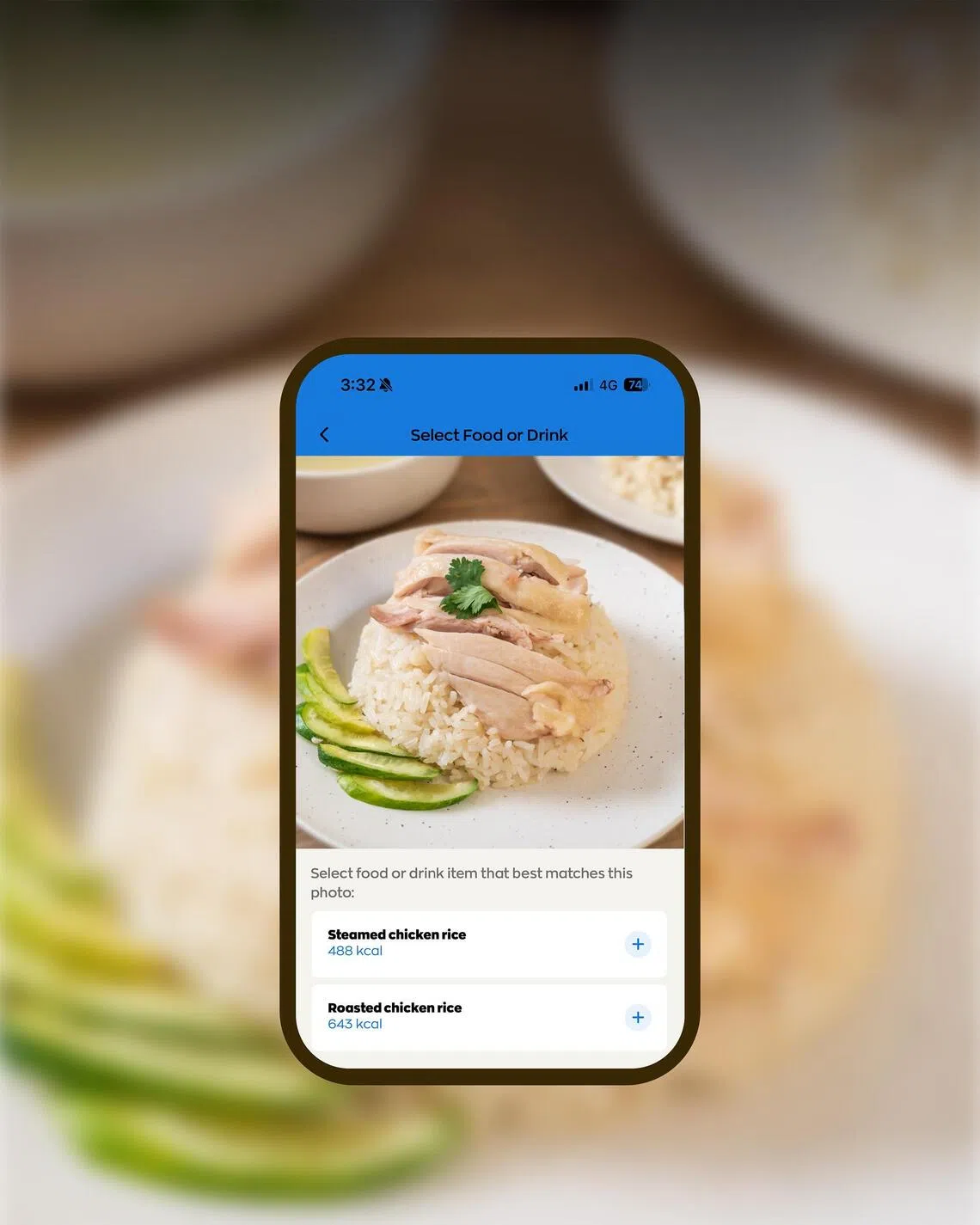 The Healthy 365 app has a meal logging feature for users to scan their meals.