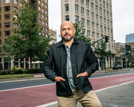 Gil Durán in downtown Oakland