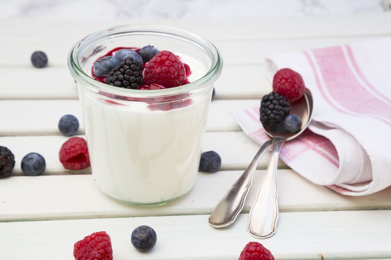 Greek yogurt with berriesCredit: Westend61/ Getty Images