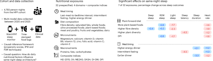 Impact of daily diet on sleep quality Impact of daily diet on sleep quality