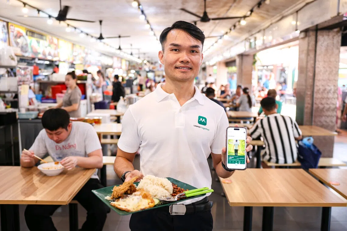LeanerTogether founder Tan Chin Hock recommends logging meals faithfully for at least one or two weeks until one’s eating patterns become clear.