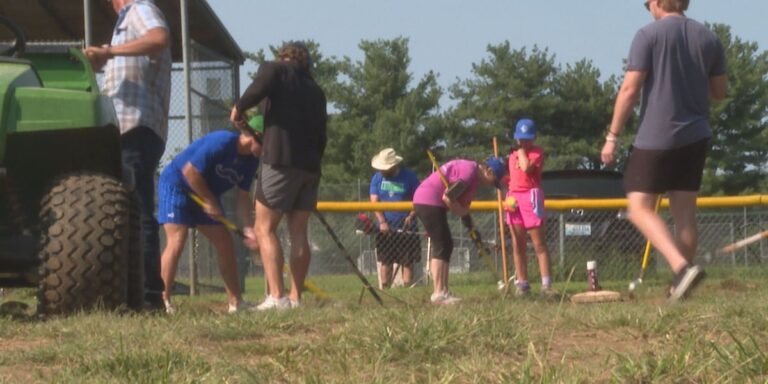 Constitution Park cleanup brings healthcare staff, baseball players together for service day
