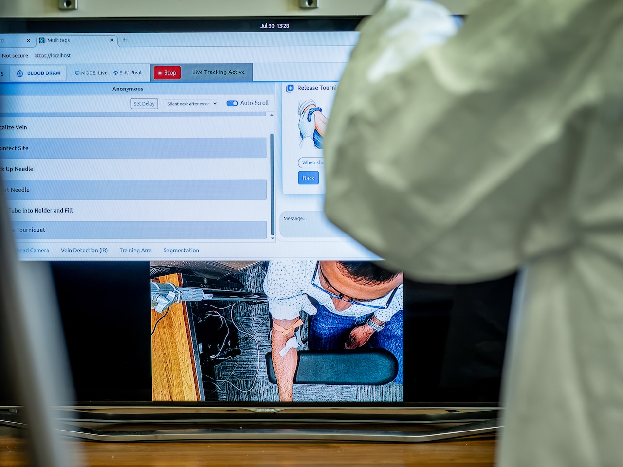 AI-powered system will guide healthcare workers through procedures