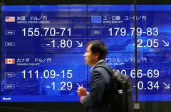Bank of Japan data also showed Japan may have bought as much as US$58.97 billion worth of yen on Jul 30.