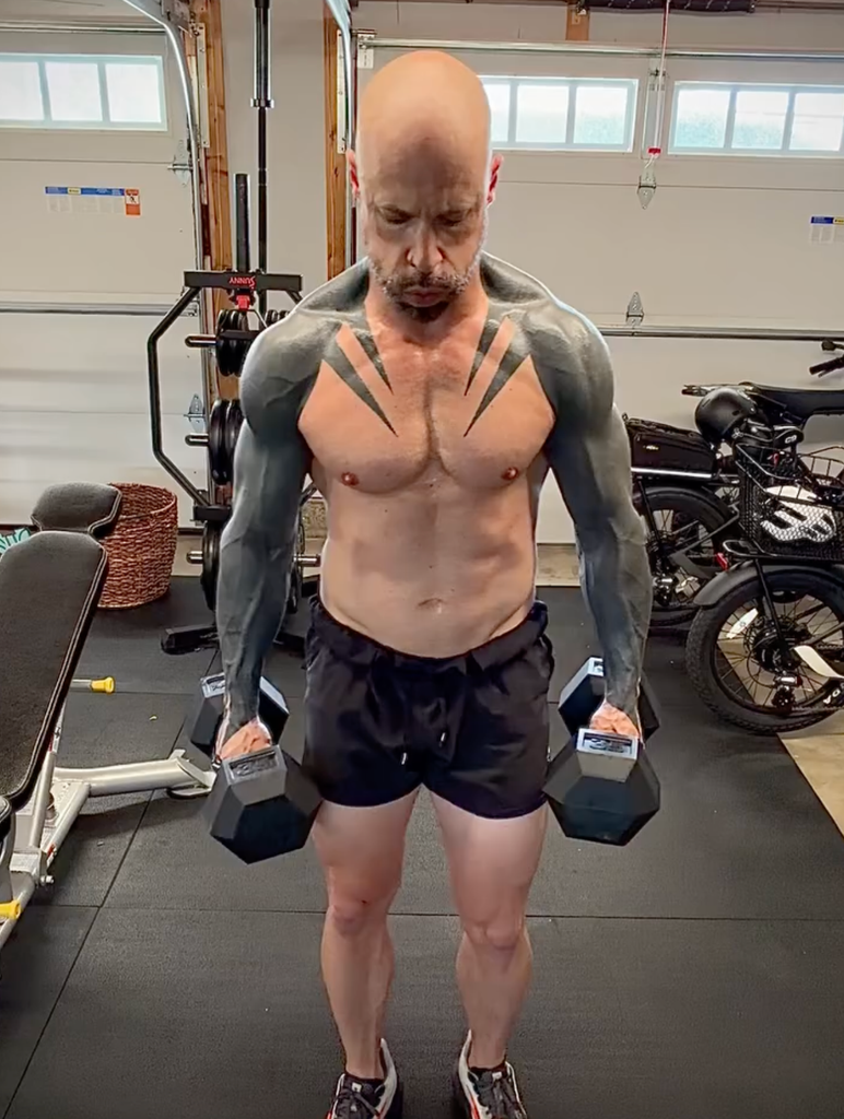 chris daughtry weight lifting