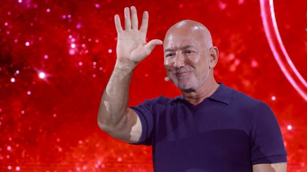 Bezos is part of a group of investors that just purchased about a third of Liverpool F.C. in England. The team is valued at around $7 billion.