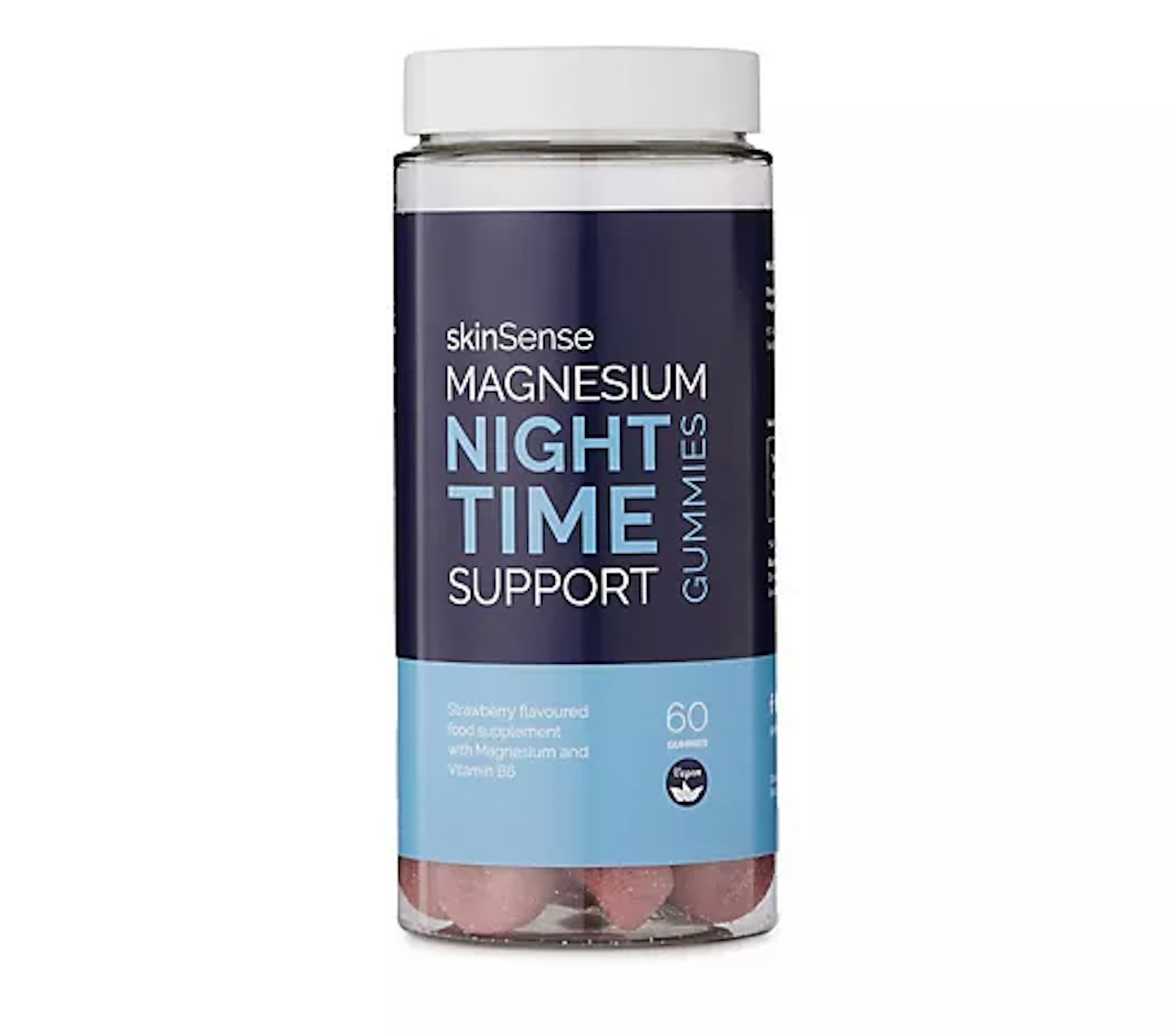 SkinSense, Magnesium Night Time Support Gummies 1 Month Supply