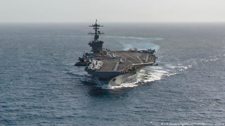 US disputes reports of trying conditions on carrier in Gulf US disputes reports of trying conditions on carrier in Gulf