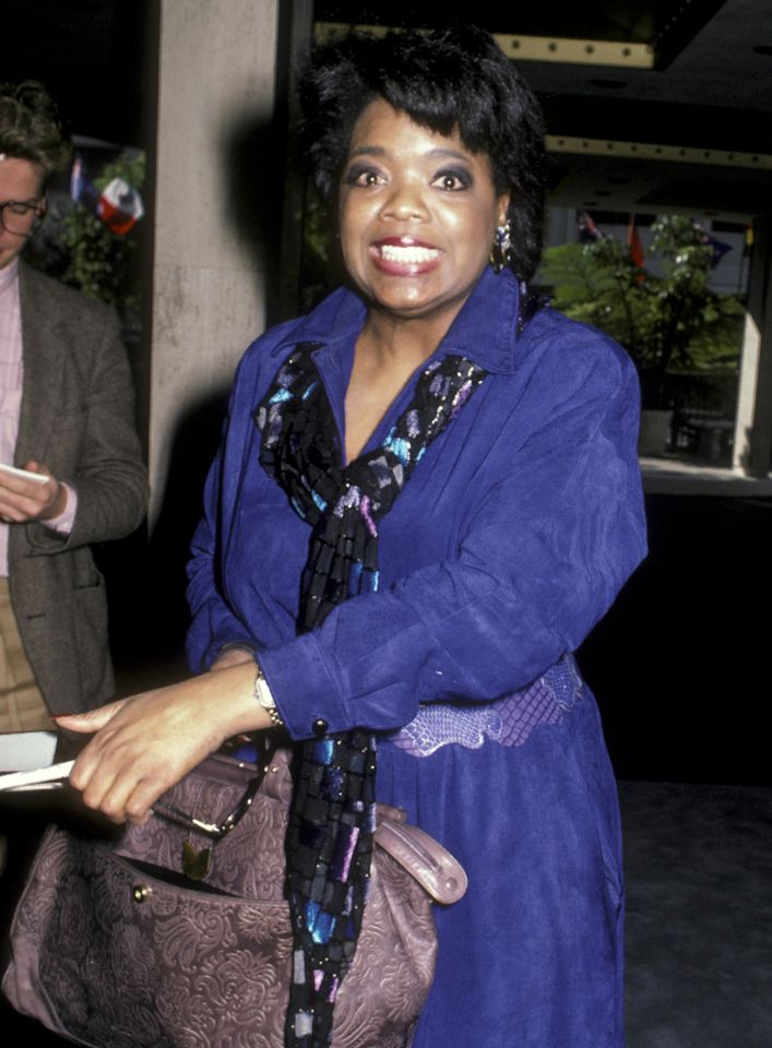 Oprah Winfrey in 1986Credit: Ron Galella/Getty
