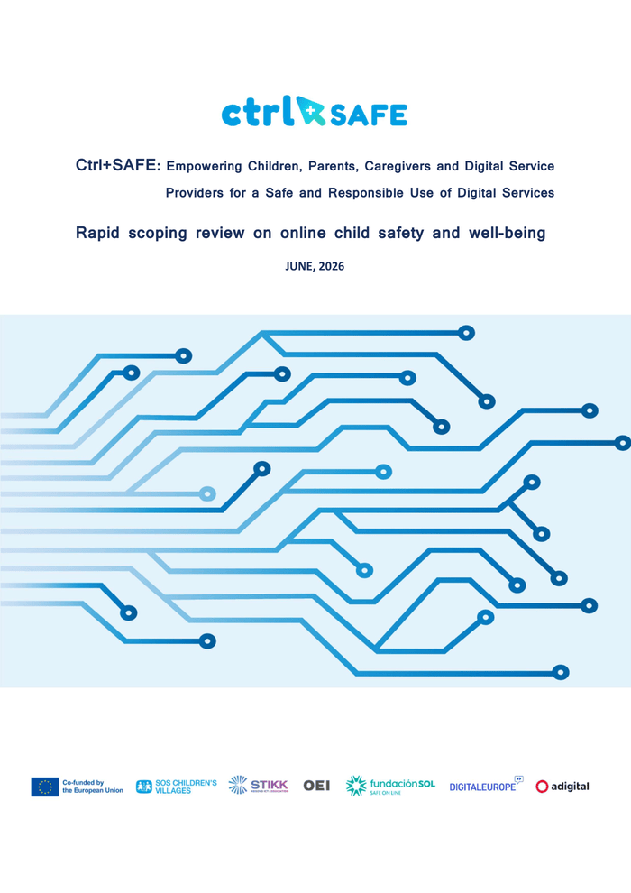 Rapid scoping review on online child safety and well-being Rapid scoping review on online child safety and well-being
