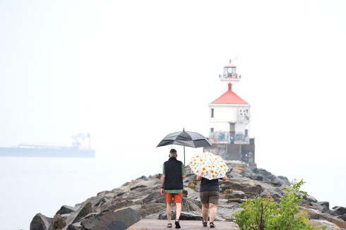 Wisconsin point lighthouse