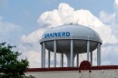The water tower in Brainerd.
