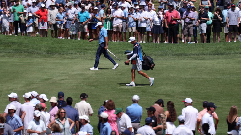 Scottie Scheffler battles through hand, foot and mouth disease to finish 7 under at BMW